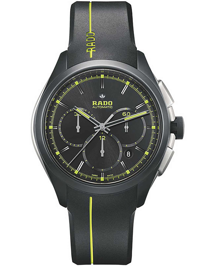 Часы Rado HyperChrome Automatic Chronograph R32525179 — мужские, черный