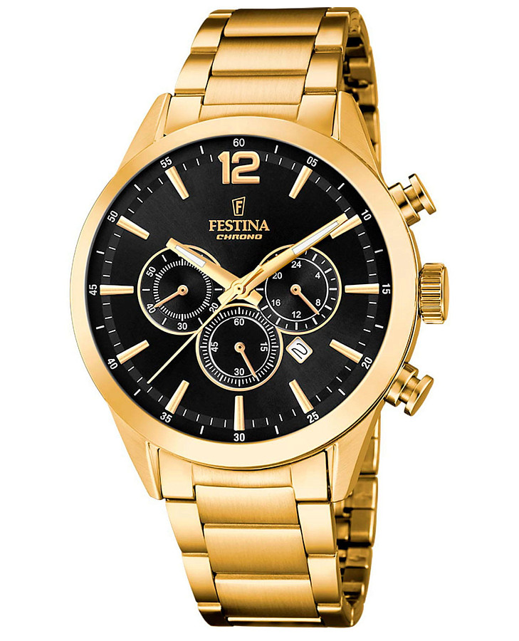 Часы Festina Timeless Chrono F20633/3 — мужские, черный