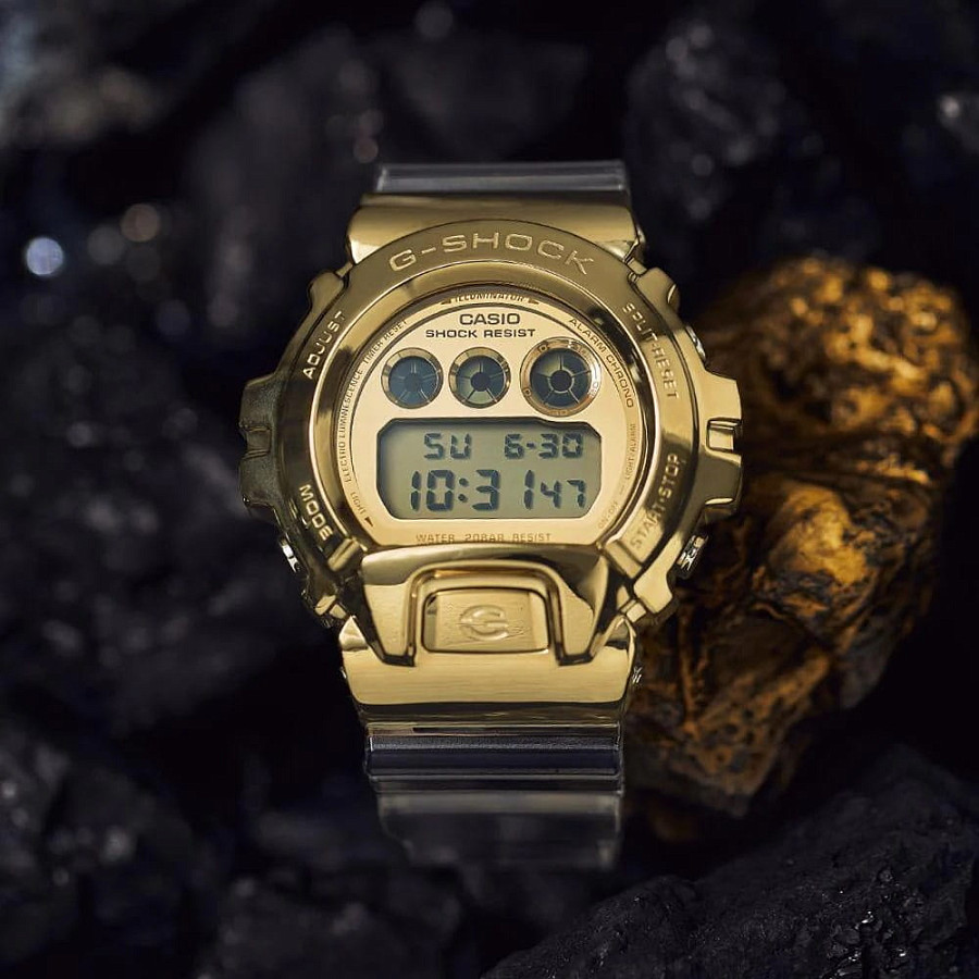 Часы Casio G-Shock GM-6900SG-9DR (GM-6900SG-9ER) — мужские, полимер