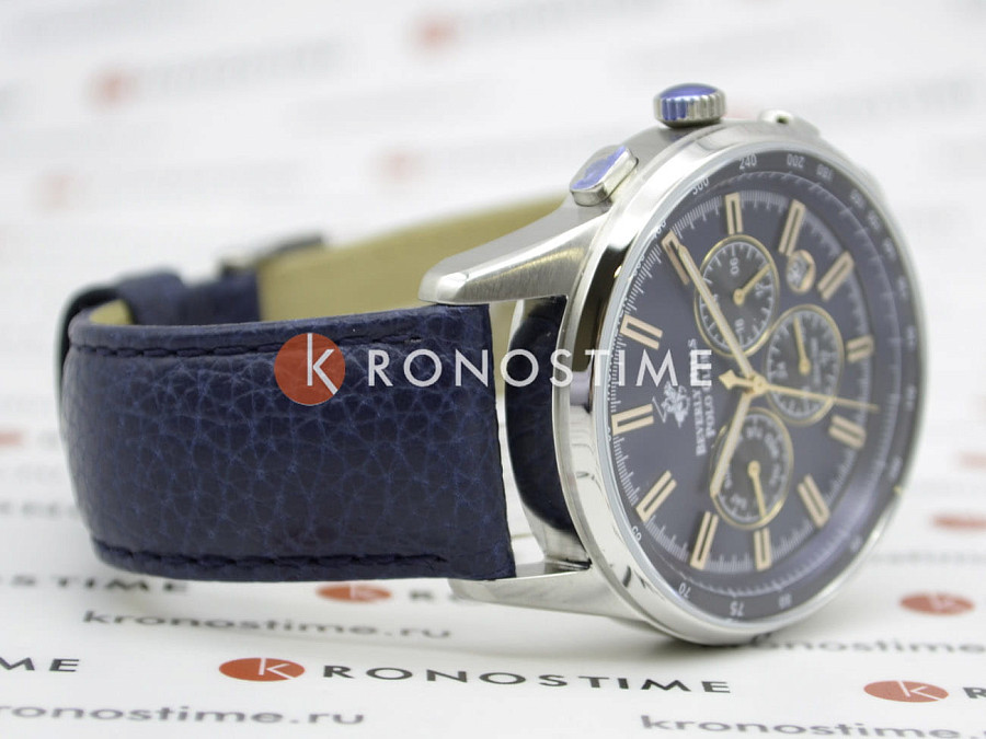 Часы Beverly Hills Polo Club BP3550X.399 — кожаный, мужские