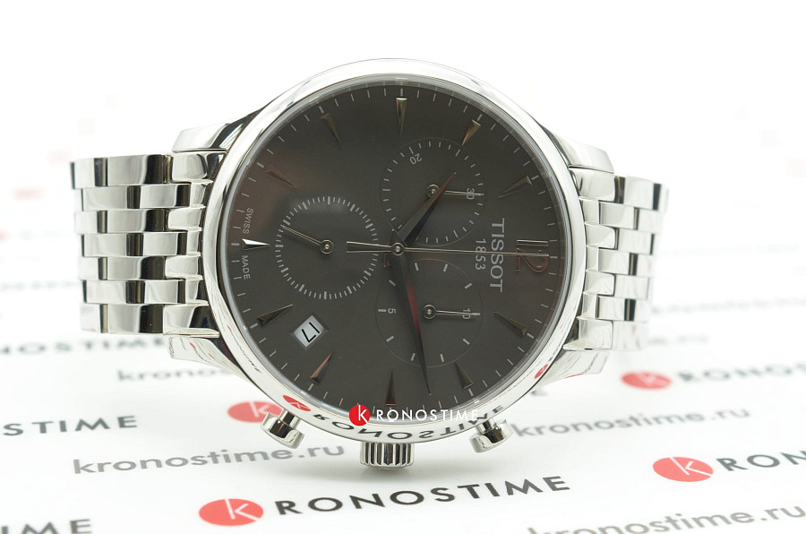 Часы Tissot Tradition Chronograph T063.617.11.067.00 — Швейцария, кварцевые