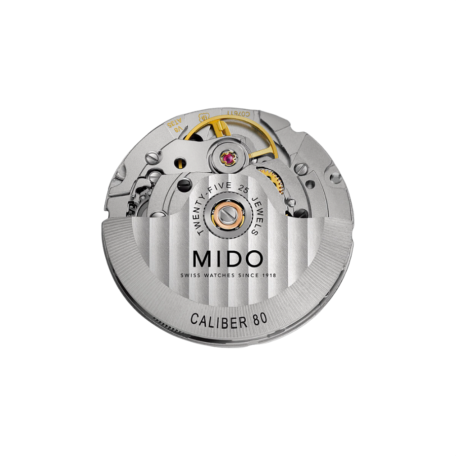 Часы Mido Commander Gradient M021.407.11.411.00 — мужские, серебристый