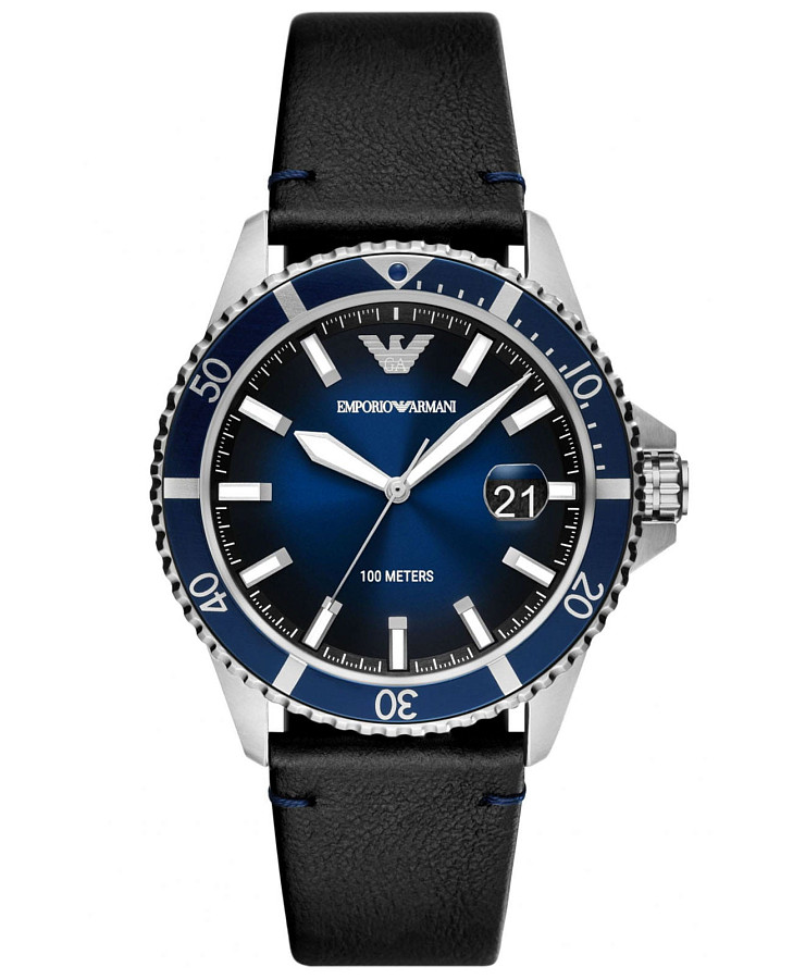 Часы Emporio Armani Diver AR11516 — мужские, синий