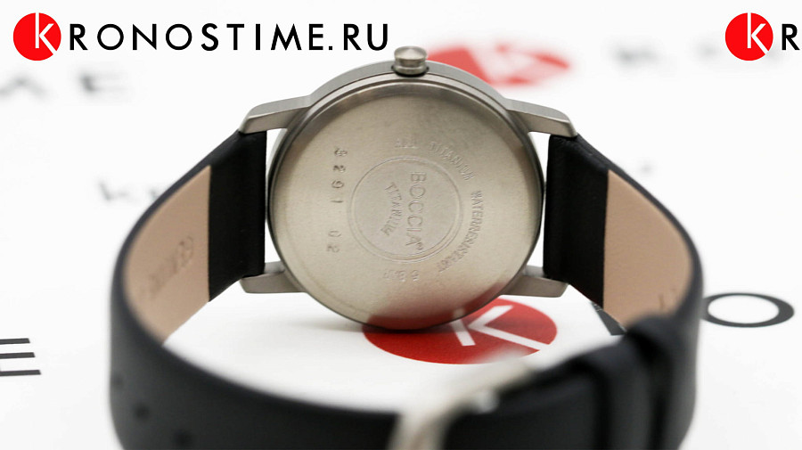 Часы Boccia Titanium 3291-02 — кварцевые, Германия, женские
