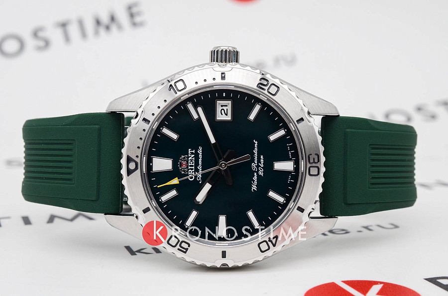 Часы Orient Mako Kamasu RA-AC0Q11E — механические, металл сталь