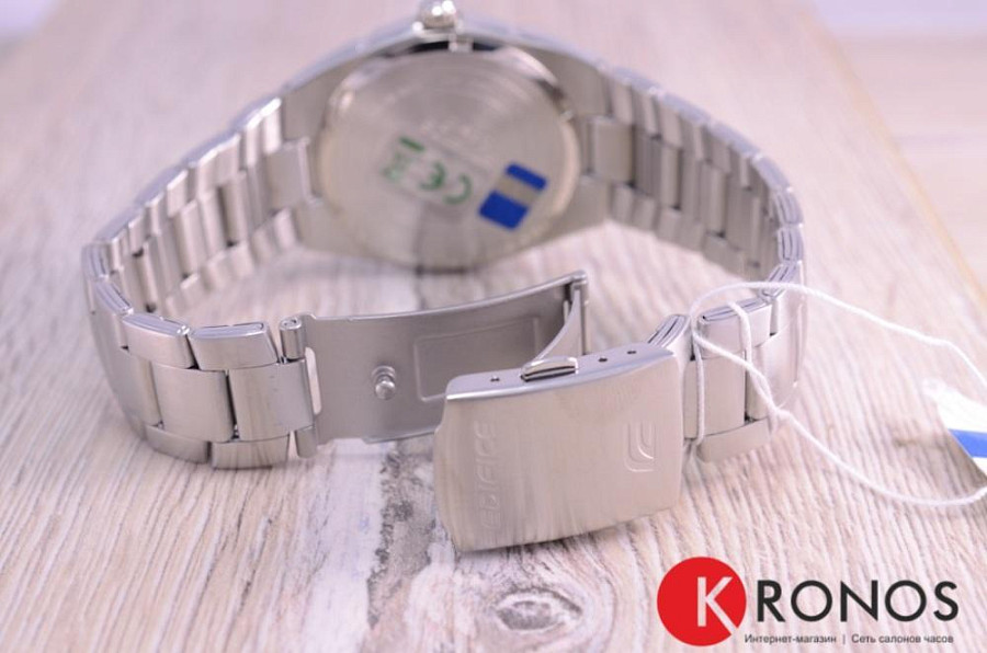 Часы Casio Edifice EF-125D-7A — нержавеющая сталь, мужские