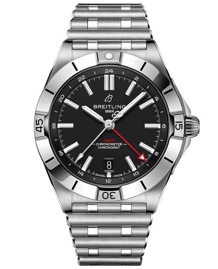 Часы Breitling Chronomat Automatic GMT 40 A32398101B1A1 — мужские, черный