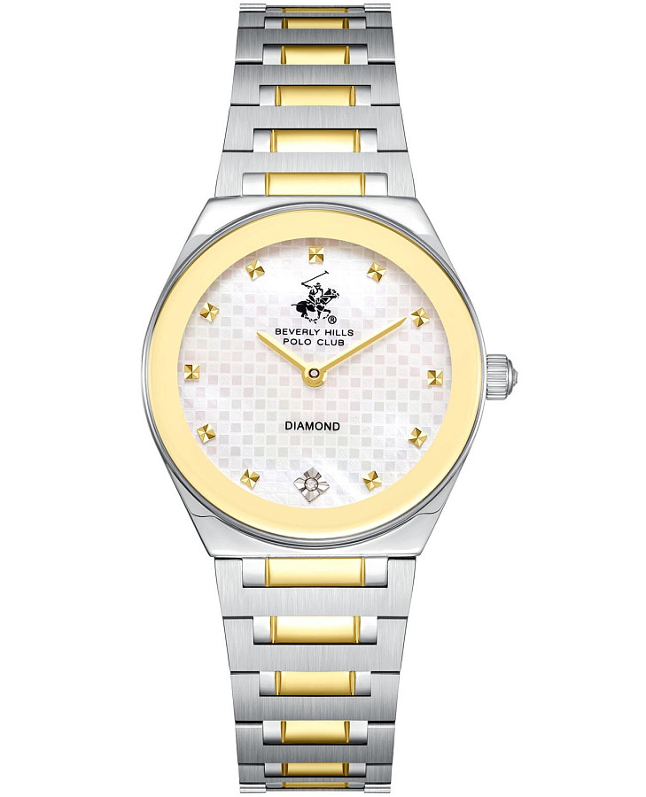 Часы Beverly Hills Polo Club BP3866C.220 — женские, серебристый