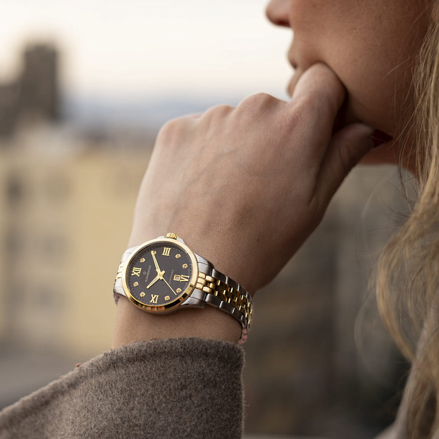 Часы Candino Lady Elegance Date C4767/5 — сталь, Швейцария