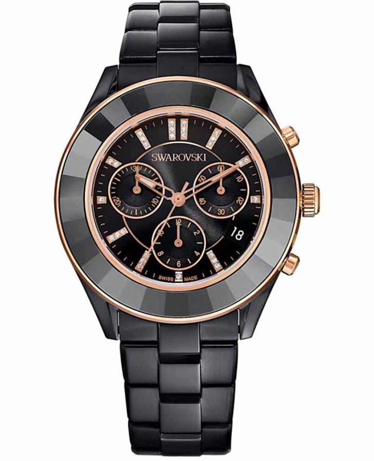 Часы Swarovski Octea Lux Sport 5610472 — женские, черный