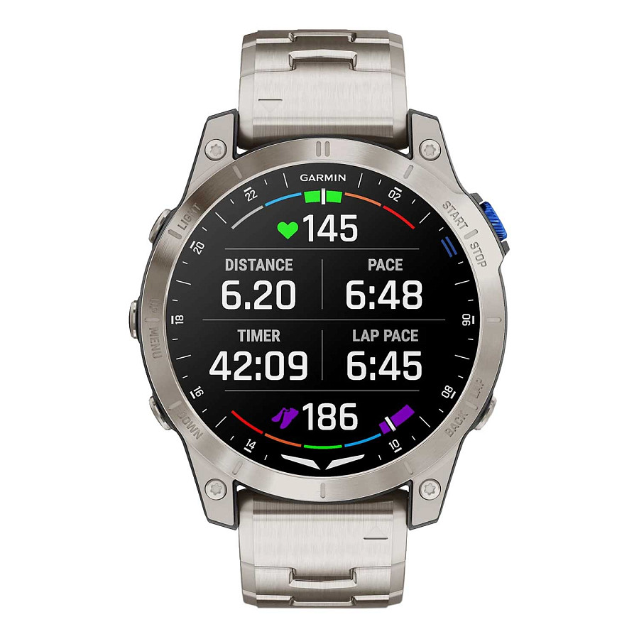 Часы Garmin D2 Mach 1 010-02582-51 — цветной, пластик титан