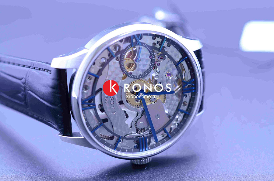 Часы Tissot Chemin des Tourelles Squelette T099.405.16.418.00 — Швейцария, механические