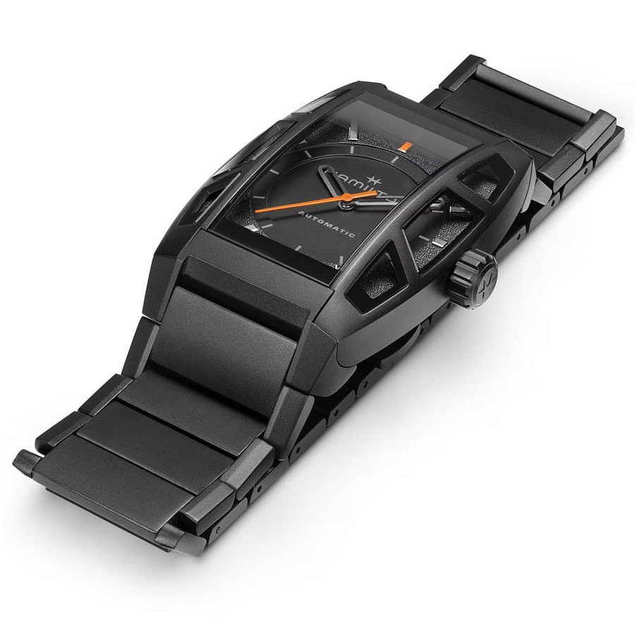 Часы Hamilton American Classic Boulton Death Stranding 2 Limited Edition H13605130 — механические, титан