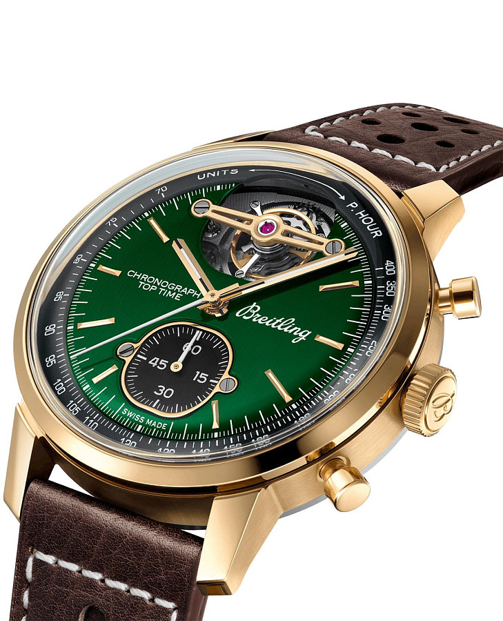 Часы Breitling Top Time B21 Ford Mustang NB21251A1L1X1 — механические, бронза