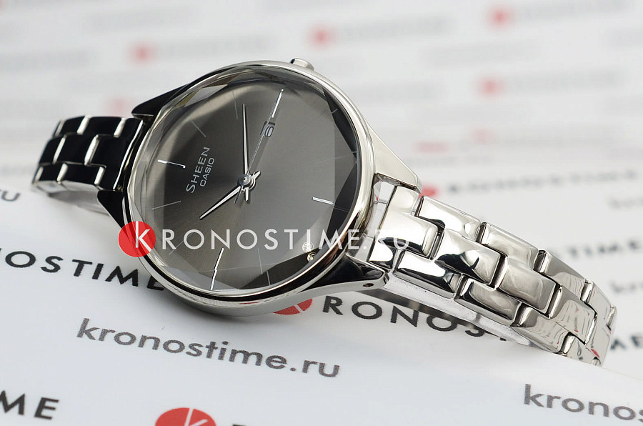 Часы Casio Sheen SHE-4062D-8A — Япония, кварцевые