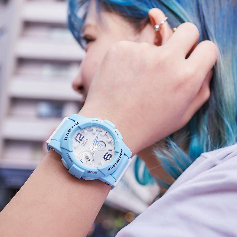 Часы Casio Baby-G BGA-180BE-2B — пластик, Япония