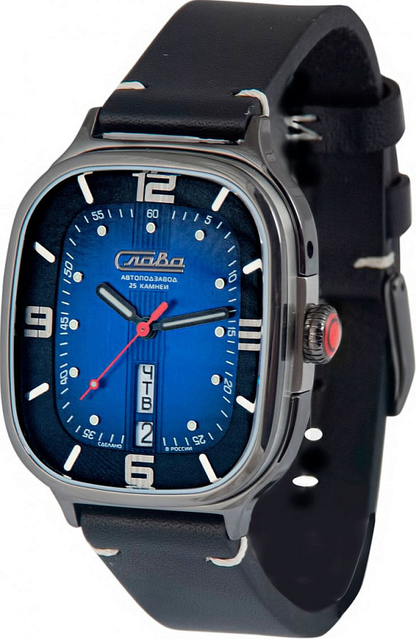 Часы Слава АЙС 3264720/300-8205 — сталь, Россия