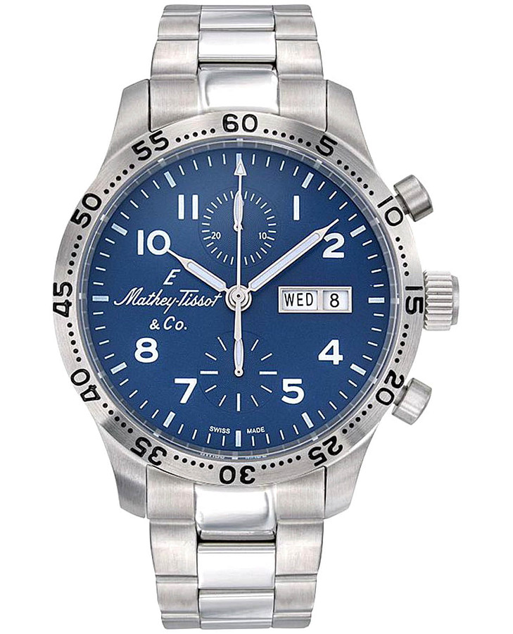 Часы Mathey-Tissot Type 21 H1821CHATBUG — мужские, синий