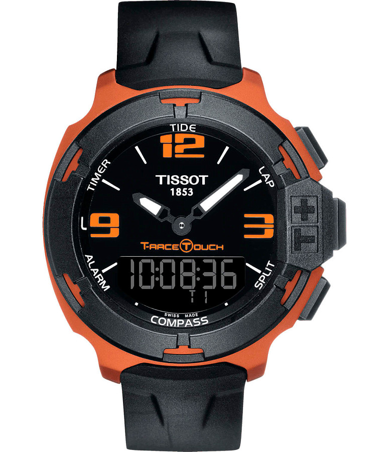 Часы Tissot T-Race Touch Aluminium T081.420.97.057.03 — мужские, черный