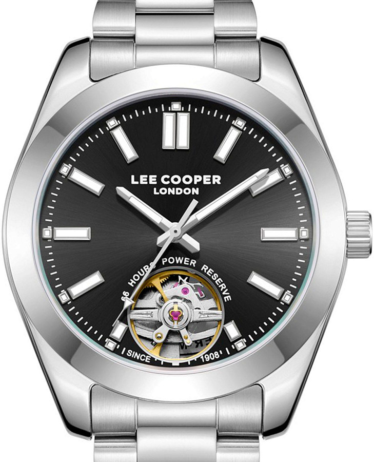 Часы Lee Cooper LC08228.350 — механические, металл суперметалл