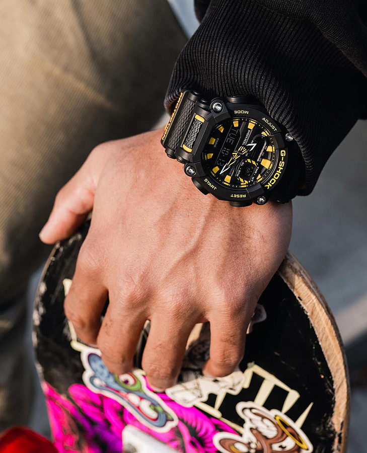 Часы Casio G-Shock GA-900A-1A9DR (GA-900A-1A9) — электронные, пластик