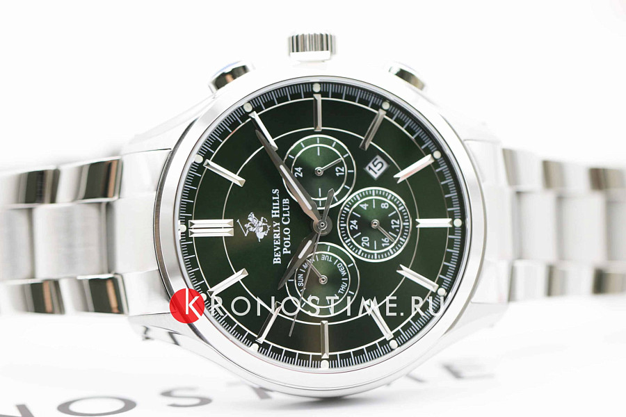 Часы Beverly Hills Polo Club BP3304X.370 — кварцевые, металл сталь