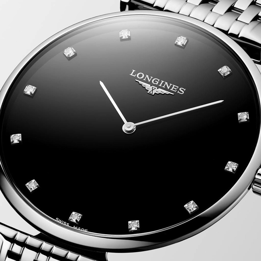 Часы Longines La Grande Classique L4.866.4.58.6 — черный, сталь металл