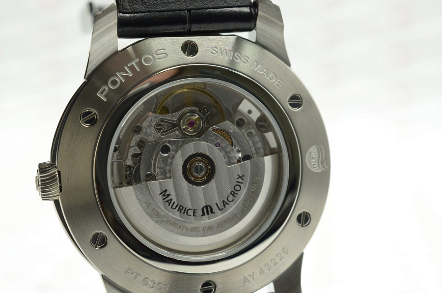 Часы Maurice Lacroix Pontos Day Date PT6358-SS001-330-1 — Швейцария, механические