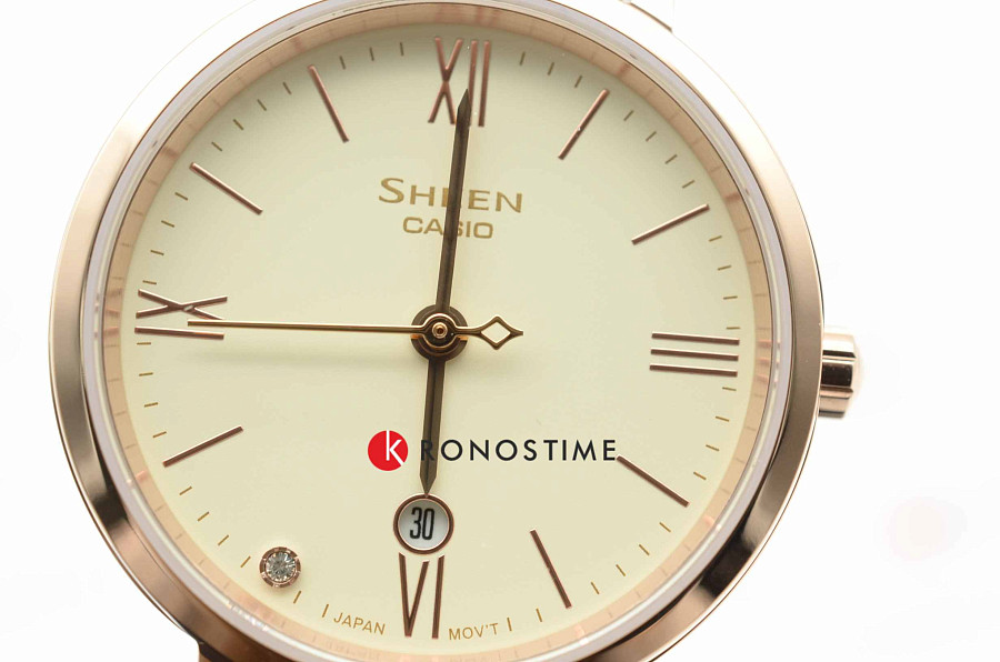 Часы Casio Sheen SHE-4540CGL-9AUDF — Япония, кварцевые