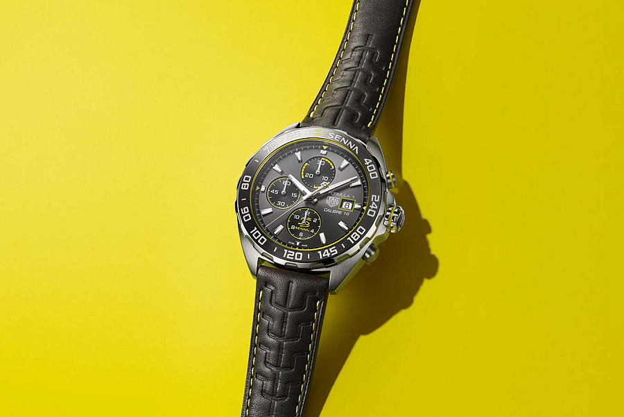 Часы TAG Heuer Formula 1 Senna Special Edition CAZ201B.FC6487 — механические, Швейцария, мужские