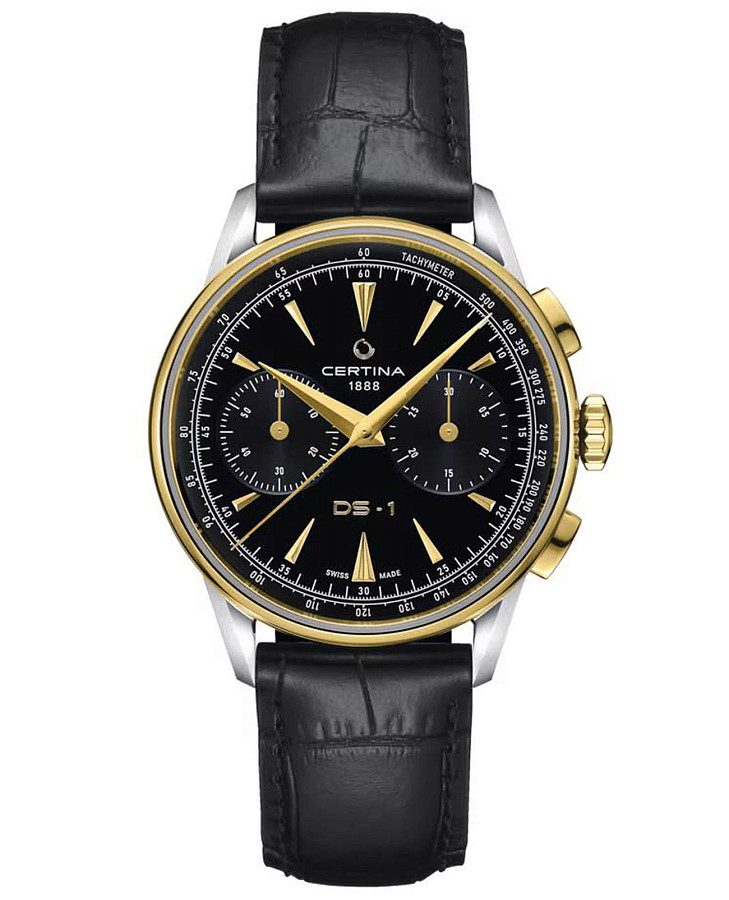 Часы Certina DS-1 Chrono Auto C029.462.26.051.00 — мужские, черный