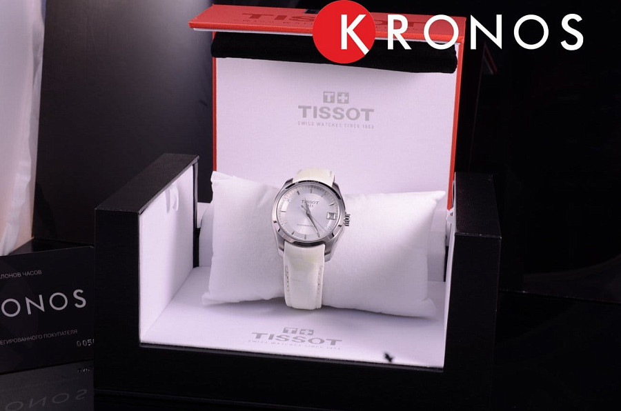Часы Tissot Couturier Powermatic 80 Lady T035.207.16.031.00 — механические, Швейцария, женские