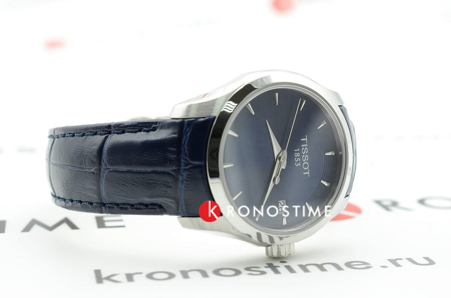 Часы Tissot Couturier Lady T035.210.16.041.00 — кожаный, женские