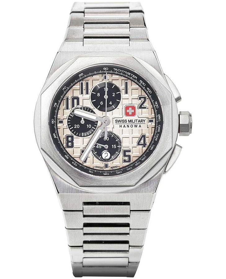 Часы Swiss Military Hanowa SMWGI2102002 — мужские, черный