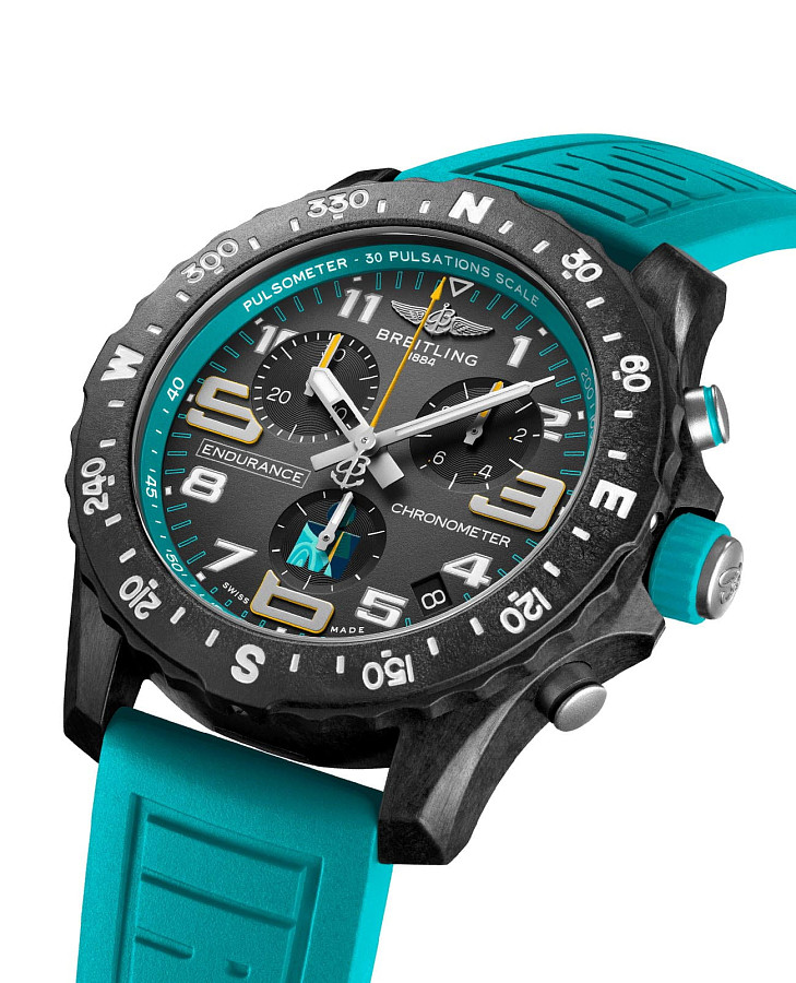 Часы Breitling Endurance Pro Ironman World Championship X823105C1M1S1 — кварцевые, пластик