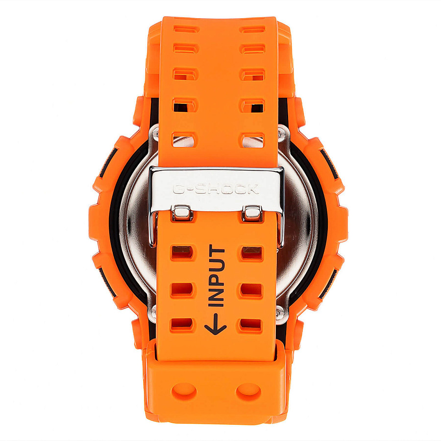 Часы Casio G-Shock GA-100RS-4A — пластик, Япония