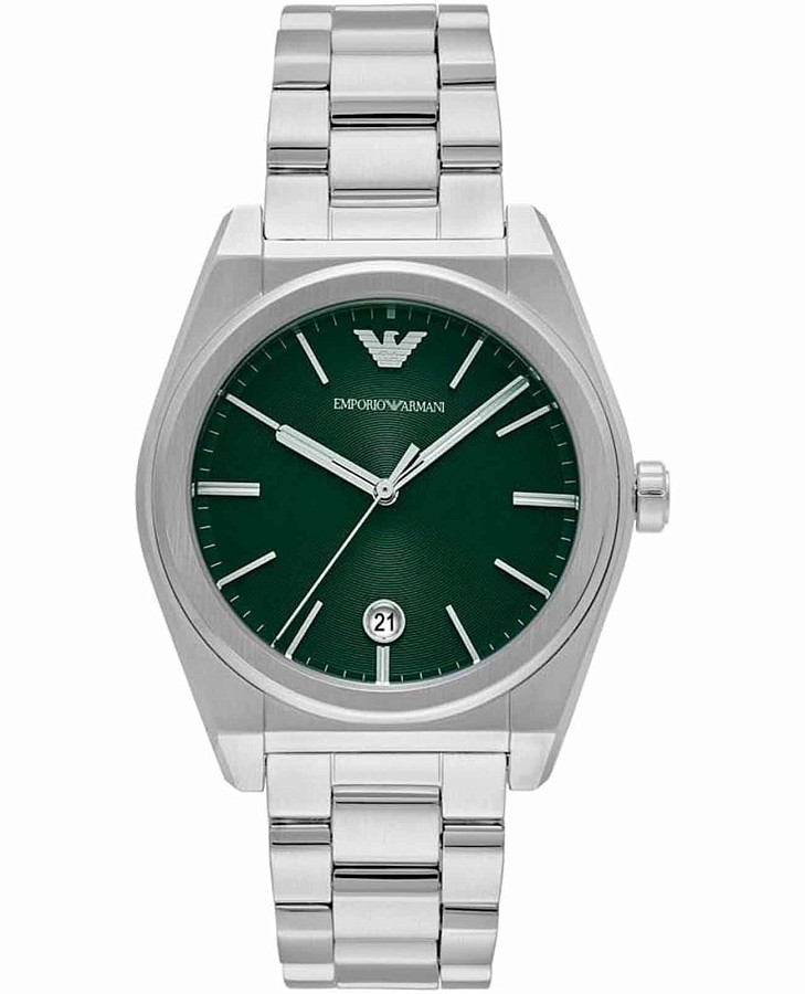 Часы Emporio Armani Federico AR11621 — мужские, зеленый