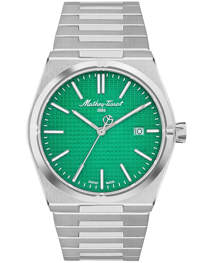 Часы Mathey-Tissot Zoltan H117AV — мужские, зеленый