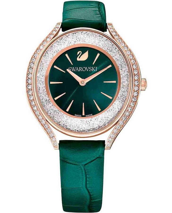 Часы Swarovski Crystalline Aura 5644078 — женские, зеленый