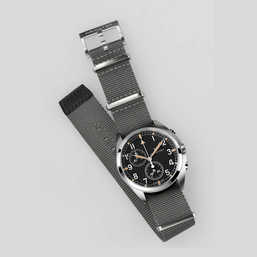 Часы Hamilton Khaki Aviation Pilot Pioneer Chrono Quartz H76522931 — артикул H76522931
