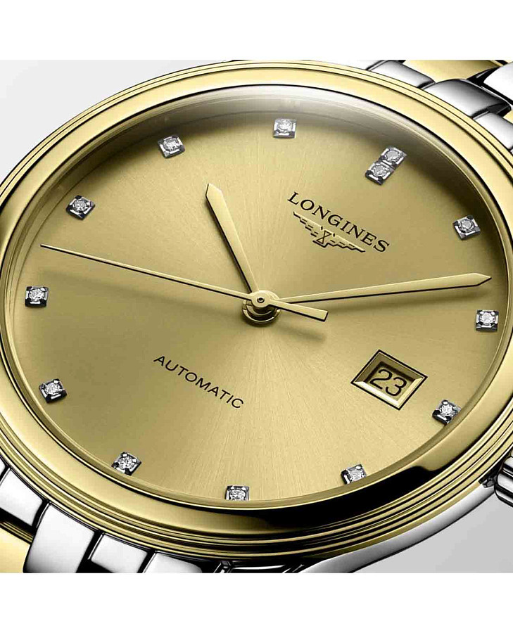 Часы Longines Flagship L4.984.3.37.7 — Швейцария, механические