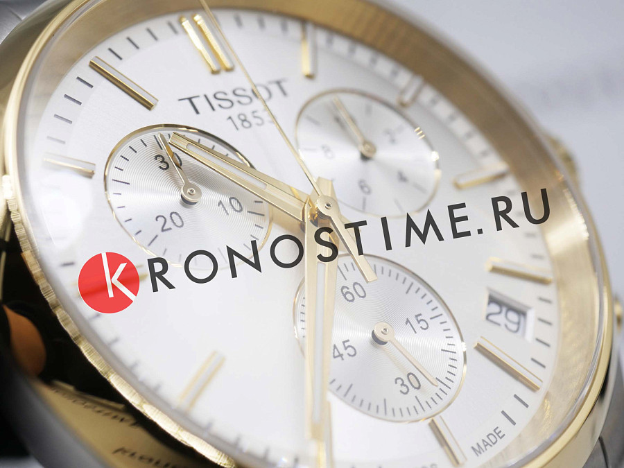 Часы Tissot PR 100 Chronograph T150.417.22.031.00 — серебристый, металл сталь