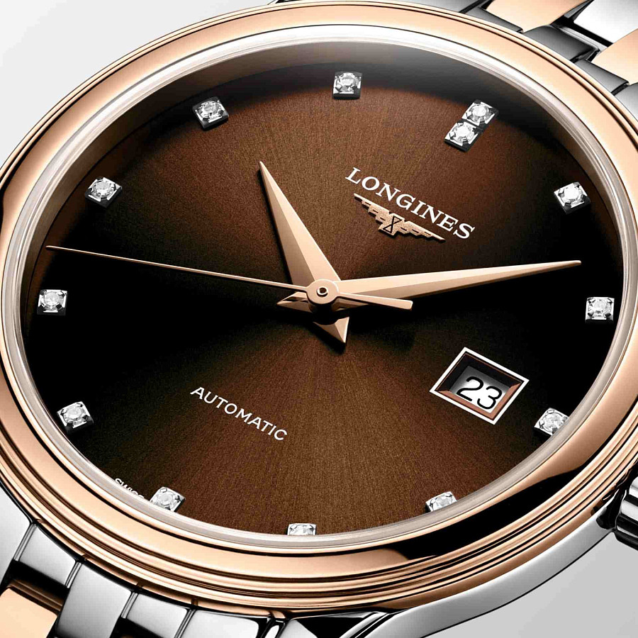 Часы Longines Flagship Classic 30 mm L4.374.3.08.7 — механические, сталь металл