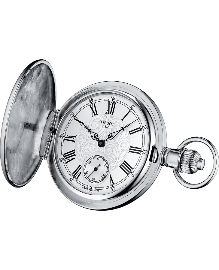 Часы Tissot Savonnette Mechanical T864.405.99.033.00 — латунь, Швейцария
