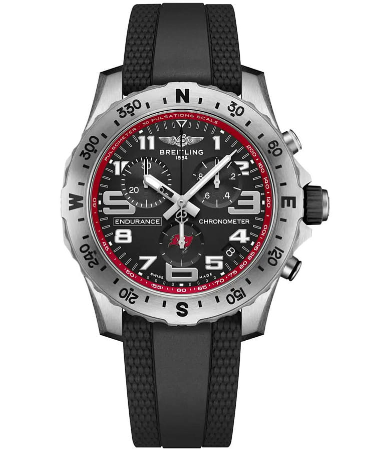 Часы Breitling Professional Endurance Pro 44 NFL Tampa Bay Buccaneers Edition E823106A1BFS1 — мужские, черный