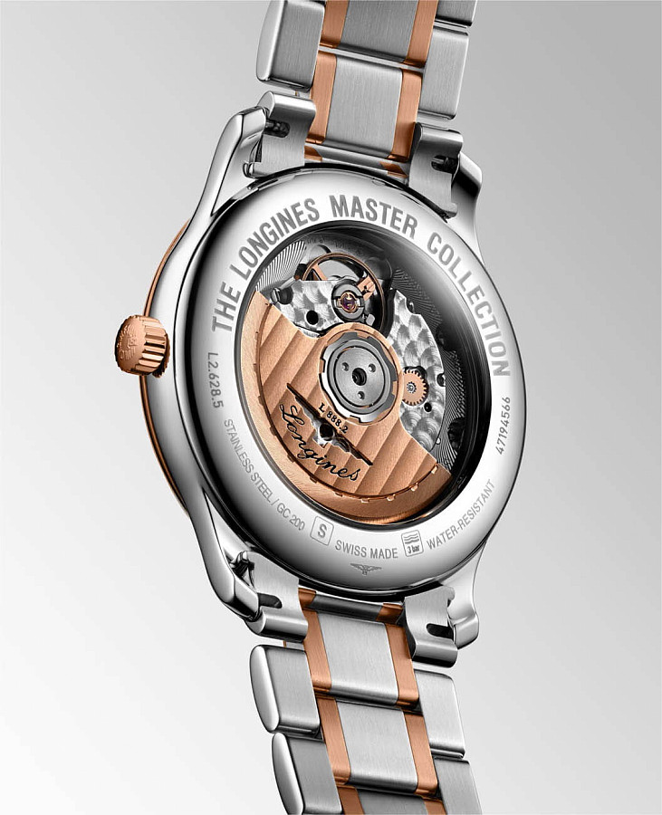 Часы Longines Master Collection L2.628.5.79.7 — сталь металл золото, Швейцария