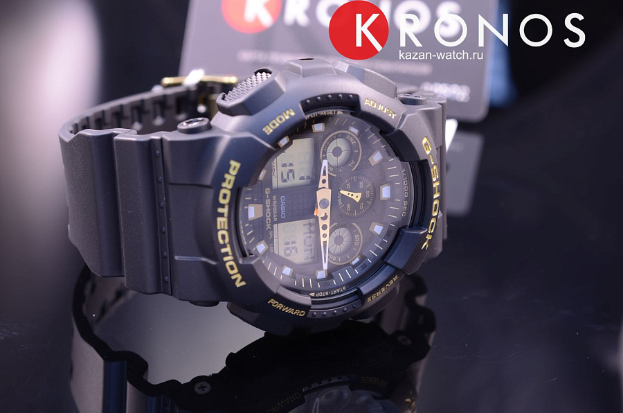 Часы Casio G-Shock GA-100GBX-1A9 — артикул GA-100GBX-1A9