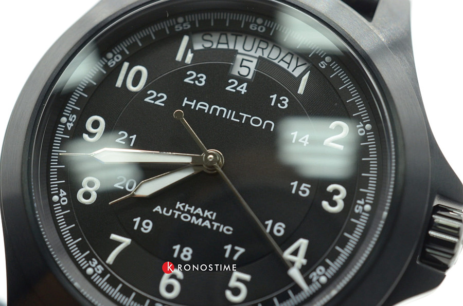 Часы Hamilton Khaki Field King H64465733 — сталь металл, Швейцария
