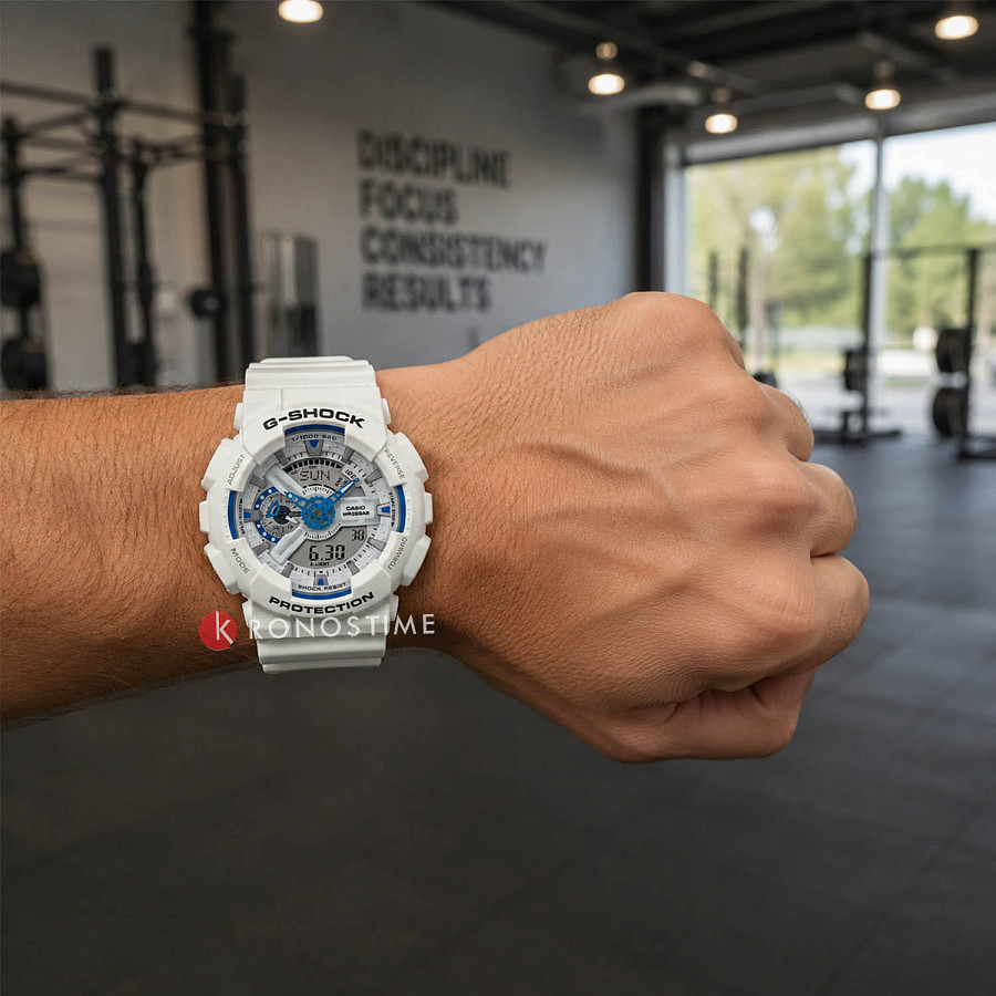 Часы Casio G-Shock GA-110HDS-7A — кварцевые, пластик