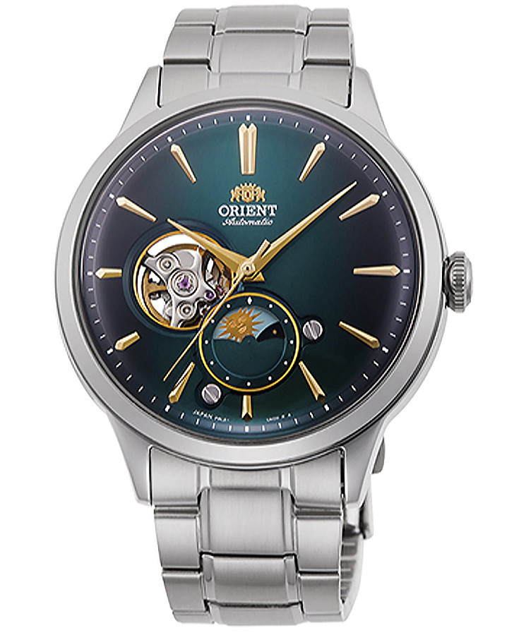 Часы Orient Automatic RA-AS0104E (RN-AS0104E) — мужские, зеленый